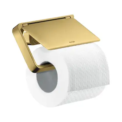 Бумагодержатель с крышкой Axor Universal Accessories (цвет - полированное золото) (42836990) фото 1 Aquada.com.ua
