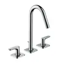 Смеситель для раковины на 3 отверстия Axor Citterio M (34133000) фото 1 Aquada.com.ua