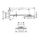 Верхний душ 250 х 250 мм Axor ShowerSolutions (цвет - полированное золото), 2 вида струи (35310990) фото 2 Aquada.com.ua