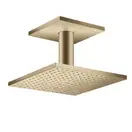 Верхний душ 250 х 250 мм Axor ShowerSolutions (цвет - матовая бронза), 2 вида струи (35312140) фото 1 Aquada.com.ua