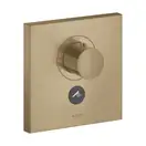 Термостат скрытого монтажа на 1 потребитель Axor ShowerSelect (цвет - матовая бронза) (36716140) фото 1 Aquada.com.ua