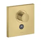 Термостат скрытого монтажа на 1 потребитель Axor ShowerSelect (цвет - матовое золото) (36716250) фото 1 Aquada.com.ua