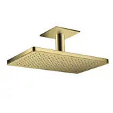 Верхний душ 460 х 300 мм Axor ShowerSolutions (цвет - полированное золото), 1 вид струи (35277990)