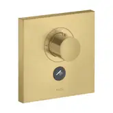 Термостат скрытого монтажа на 1 потребитель Axor ShowerSelect (цвет - матовое золото) (36716250)