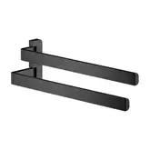 Двойной полотенцедержатель 409 мм Axor Universal Accessories, satin black (42821350)