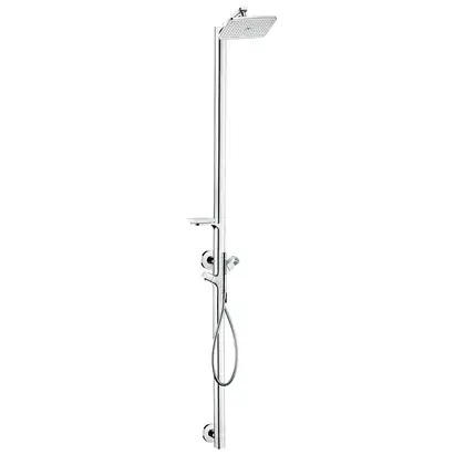 Душевая система с термостатом Axor Urquiola Showerpipe (цвет - хром) (11901000) фото 1 Aquada.com.ua