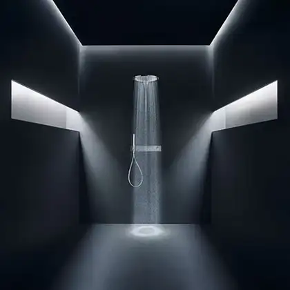 Верхний душ Axor ShowerSolutions 350 1jet с кронштейном (26034000) фото 2 Aquada.com.ua