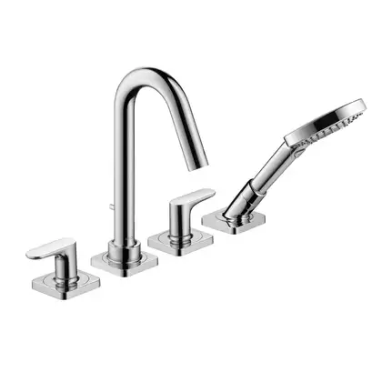 Смеситель на борт ванны Axor Citterio M (цвет - хром) (34444000) фото 1 Aquada.com.ua
