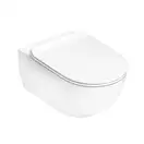 Унитаз подвесной Goclean® (безободковый) Flaminia App с сиденьем Soft Close, цвет - Latte Milky White матовый (AP118G+QKCW05 Latte) фото 1 Aquada.com.ua