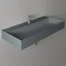Раковина подвесная Simas Agile 101 х 46 см, Cemento Matt (AG101CEMENTO) фото 2 Aquada.com.ua