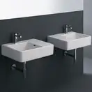 Раковина подвесная Simas Top-Lavabi 60х45 см (левая) (QU60S) фото 4 Aquada.com.ua