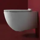 Унитаз подвесной Simas Vignoni с сиденьем Soft Close, белый глянец (VI18/F85+VI004) фото 3 Aquada.com.ua
