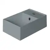Маленькая (мини) раковина Simas Agile 40 х 27 см, Cemento Matt (AG40CEMENTO)