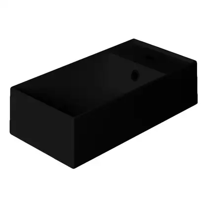 Маленькая (мини) раковина Simas Agile 50 х 27 см, Nero Matt (AG50NERO) фото 1 Aquada.com.ua