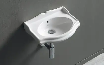 Маленькая (мини) раковина Simas Arcade 37,5 х 28 см (AR035) фото 2 Aquada.com.ua