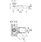 Корпус дренажных каналов Geberit CleanLine 154.152.00.1 (высота от 65мм) + Дренажный канал обрезной 30-130 см Geberit CleanLine20, нержавеющая сталь (154.152.00.1+154.451.KS.1) фото 5 Aquada.com.ua
