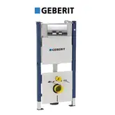 Инсталляция Geberit Duofix 458.168.21.1 (4-в-1) комплект (клавиша хром)