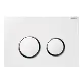 Кнопка для смыва Geberit Sigma 20, белый/хром (115.778.KJ.1)