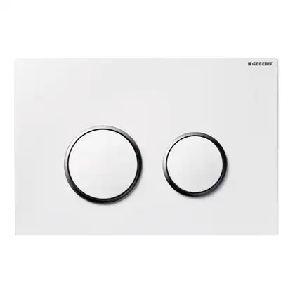 Кнопка для смыва Geberit Sigma 20, белый/хром (115.778.KJ.1) фото 1 Aquada.com.ua