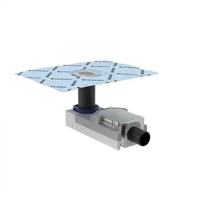 Трап для душа Geberit Uniflex 100 мм+ решетка для трапа (нержавеющая сталь) (154.050.00.1) фото 3 Aquada.com.ua