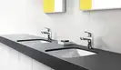 Набор смесителей для душа 3-в-1 Hansgrohe Logis/Crometta (цвет - хром/белый) (10012019) фото 2 Aquada.com.ua