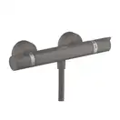 Термостат для душа Hansgrohe Ecostat Comfort (цвет - чёрный матовый хром) (13116340) фото 1 Aquada.com.ua