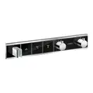 Термостат, скрытого монтажа, на 3 потребителя Hansgrohe RainSelect (цвет - хром/чёрный) (15356600) фото 1 Aquada.com.ua
