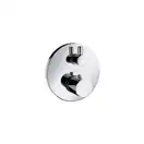 Смеситель для ванны с термостатом Hansgrohe Ecostat S (цвет - хром) (15701000) фото 1 Aquada.com.ua