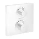 Термостат для душа на 2 потребителя Hansgrohe Ecostat Square (цвет - белый матовый) (15714700) фото 1 Aquada.com.ua
