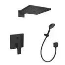 Душевая система скрытого монтажа Hansgrohe Raindance 300 (цвет - чёрный матовый) (2623832545MB) фото 1 Aquada.com.ua