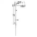 Душевой гарнитур Hansgrohe Raindance Connect 240 Showerpipe (цвет - хром) (27164000) фото 5 Aquada.com.ua