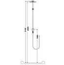 Душевой гарнитур Hansgrohe Raindance Connect 240 Showerpipe (цвет - хром) (27164000) фото 6 Aquada.com.ua