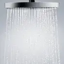 Верхний душ Hansgrohe Raindance Select E 300 2jet (цвет - хром/белый) (273844001) фото 3 Aquada.com.ua