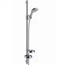 Душевой набор Hansgrohe Raindance E 100 AIR 3 jet / Unica'D Puro (27883000) фото 1 Aquada.com.ua