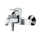 Смеситель для ванны Hansgrohe Metris Classic (цвет - шлифованный никель) (31478820) фото 1 Aquada.com.ua
