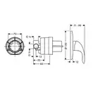 Смеситель для душа, однорычажный Hansgrohe Focus E (цвет - хром) (31766000) фото 2 Aquada.com.ua