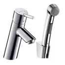 Смеситель для раковины с гигиеническим душем Hansgrohe Talis S2 (цвет - хром) (32140000) фото 1 Aquada.com.ua