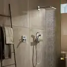 Смеситель для душа, однорычажный Hansgrohe Metropol (цвет - хром) (32545000) фото 2 Aquada.com.ua