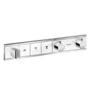 Душевая система скрытого монтажа с термостатом Hansgrohe rainselect 460 х 300 2jett (наружная и скрытые части) (35275002) фото 2 Aquada.com.ua