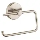 Бумагодержатель без крышки Hansgrohe Logis (цвет - шлифованный никель) (40526820) фото 1 Aquada.com.ua
