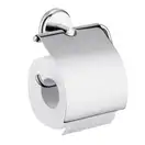 Бумагодержатель с крышкой Hansgrohe Logis Classic (цвет - хром) (416230001) фото 1 Aquada.com.ua
