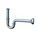 Сифон трубчатый для раковины Hansgrohe Flowstar (цвет - хром) (53010000) фото 1 Aquada.com.ua