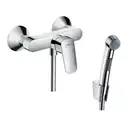 Набор для гигиенического душа Hansgrohe Logis (цвет - хром) (7160000S) фото 2 Aquada.com.ua