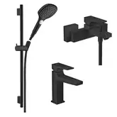 Hansgrohe Metropol/Raindance Набір для ванни, чорний (1072020)
