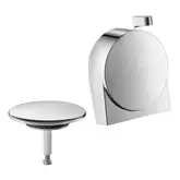 Зовнішня частина Hansgrohe Exafill S до сифона на ванну з наповненням, хром (58117000)