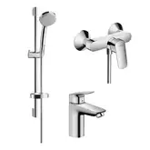 Набор смесителей для душа 3-в-1 Hansgrohe Logis/Croma (цвет - хром) (71600111)