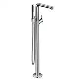 Змішувач підлоговий для ванни Hansgrohe Talis S з ручним душем, хром (72412000)