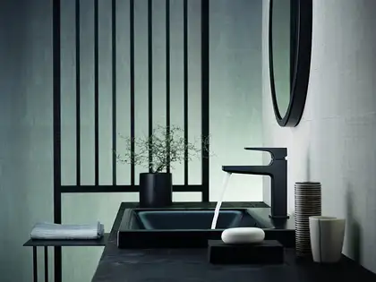 Набор смесителей для ванны 3-в-1 Hansgrohe Metropol /Raindance Select E (цвет - чёрный матовый) (1072020) фото 9 Aquada.com.ua