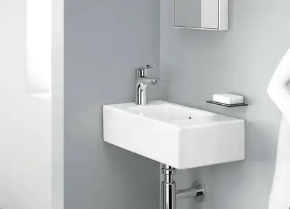 Набор смеситель для ванны и кухни 4-в-1 Hansgrohe Logis Loop/Crometta/Focus (цвет - хром) (1172019) фото 3 Aquada.com.ua