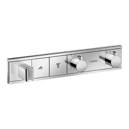 Термостат, скрытого монтажа, на 2 потребителя Hansgrohe RainSelect (цвет - хром) (15355000) фото 1 Aquada.com.ua